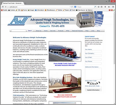 AWT Scale Webwize Portfolio