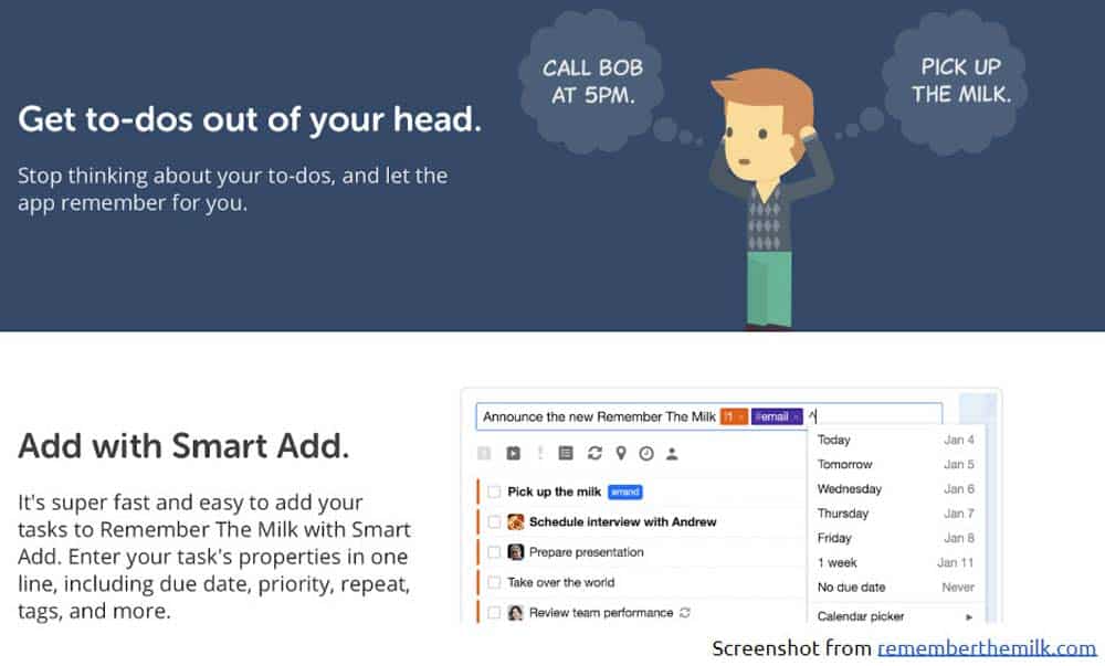 Time Management for Web Designers - Remember the Milk